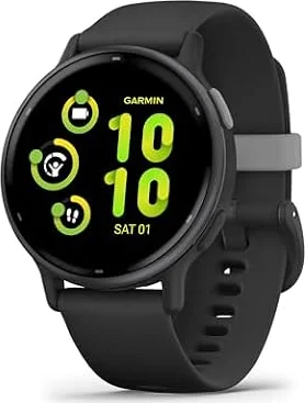Garmin vívoactive 5, Health and Fitness GPS Smartwatch, AMOLED Display, Up to 11 Days of Battery, Black