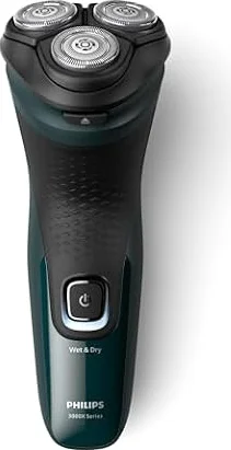 Philips 3000X Electric Shaver, Dark Forest Green