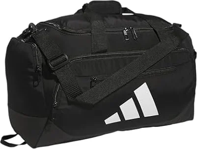 Adidas Unisex-Adult Defender 5 Small Duffel Bag, Black, One Size Fits All