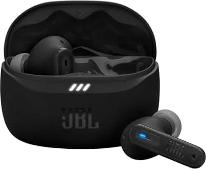JBL Tune Beam 2 - True Wireless Noise Cancelling Earbuds - Black