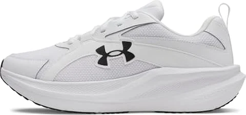 Under Armour Men's Charged Assert 11, (100) White/White/Black, 12, US