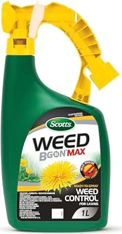 Scotts Weed B Gon Max Ready-to-Spray Weed Control for Lawns 1L