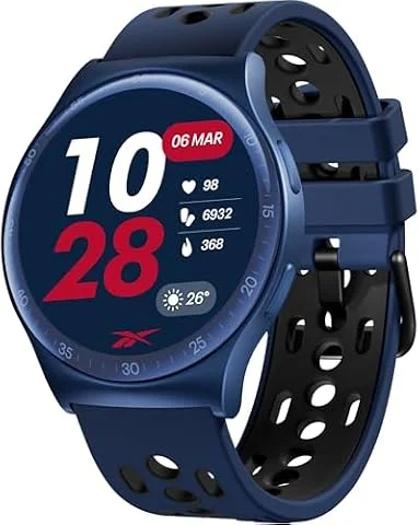 Reebok Pulse Smartwatch with GPS, Heart Rate & SpO2, IP68, Vector Blue