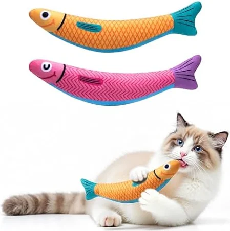 PetBusy Cat Toys with [5000 mg A+Natural Catnip & Silvervine] Kicker Fun