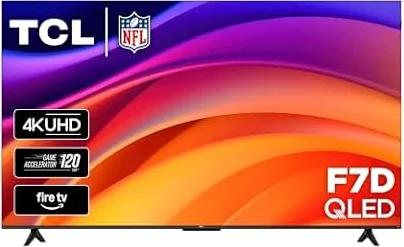 TCL 65" F7D Class 4K UHD HDR QLED Smart TV with Fire TV – 65F7D
