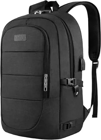 AMBOR Travel Laptop Backpack for 17.3 inch with Anti Theft & USB Charging