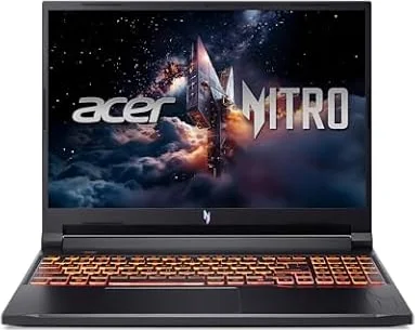 Acer ANV16-72-7882 16" Laptop, Intel Core 7 Processor 240H, NVIDIA GeForce RTX 5060, 16GB DDR5 RAM, 1TB SSD, Windows 11