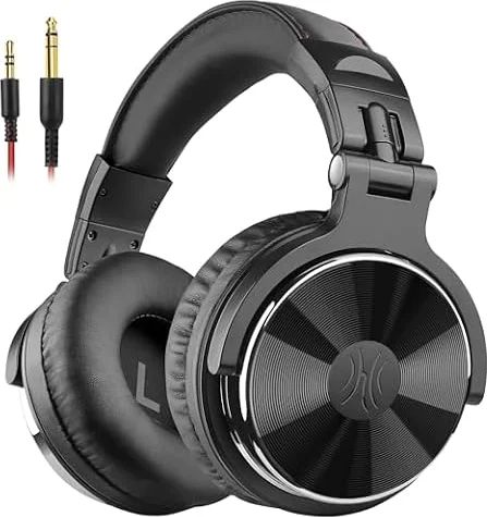 OneOdio Pro 10 Wired Over-Ear Headphones, Hi-Res Studio DJ Monitoring