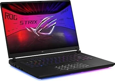 ASUS ROG Strix Scar 16 (2025) Gaming Laptop, 16” ROG Nebula HDR 16:10 2.5K 240Hz/3ms, NVIDIA GeForce RTX 5070Ti, Intel Core Ultra 9 HX, 32GB DDR5-5600, 1TB PCIe Gen 4 SSD, G635LR-XS96