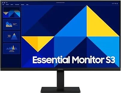 Samsung 27-inch FHD Flat Screen IPS Panel 5ms 100Hz Monitor with Eye-Saver Mode & Super Slim Design (LS27D300GANXZA) - [Canada Version]