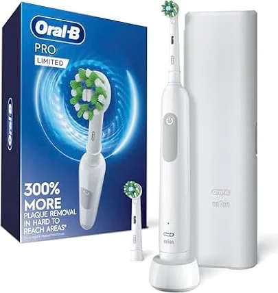 Oral-B Pro Limited Rechargeable Electric Toothbrush, White