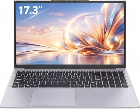 Auusda 2026 Traditional Laptop 17.3" for Students & Work, for Ryzen 3 3250C
