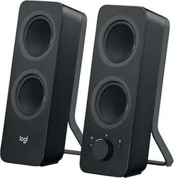 Logitech Z207 2.0 Channel Computer Speaker System with Bluetooth - Black