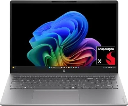 HP OmniBook 3 16 inch Laptop PC, 2K Display, AMD Ryzen 5 40, 16 GB RAM, 512 GB SSD, AMD Radeon 610M GPU, Windows 11 Home, Mica Silver, 16-by0006ca