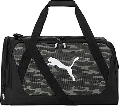 Puma Evercat Form Factor Duffel Bag, Green Camo, One-Size