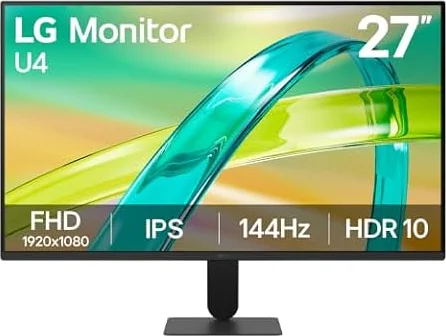 LG 27" Gaming Monitor 27U411B FHD (1920x1080) IPS 144Hz