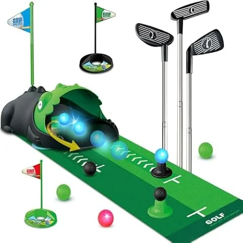 JIMITOP Kids Toy Golf Set, 3-8 Toddler