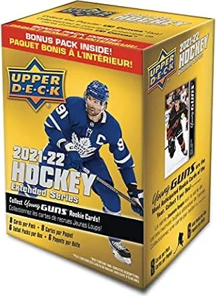 Upper Deck 2021-22 Extended Series Hockey Trading Card Blaster Box - 48 Cards