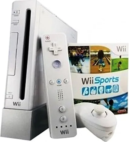 Wii Hardware with Wii Sports - White