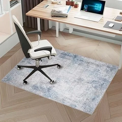 Office Chair Mat for Hardwood Floor, 47x59in Floor Mat for Office Chair