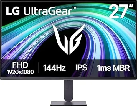 LG Ultragear 27" Gaming Monitor 27G414B-B FHD IPS 144Hz G-SYNC