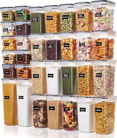 Vtopmart Food Storage Container Set, 32 Pcs (2.8L+2L+1.6L+0.8L)