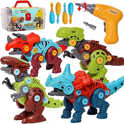 LOYUEGIYO Take Apart Dinosaur,Children Learning Educational Dinosaur Toy